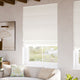 ColorizedZoom Eco-Friendly Caro White  Roman Blind 7759