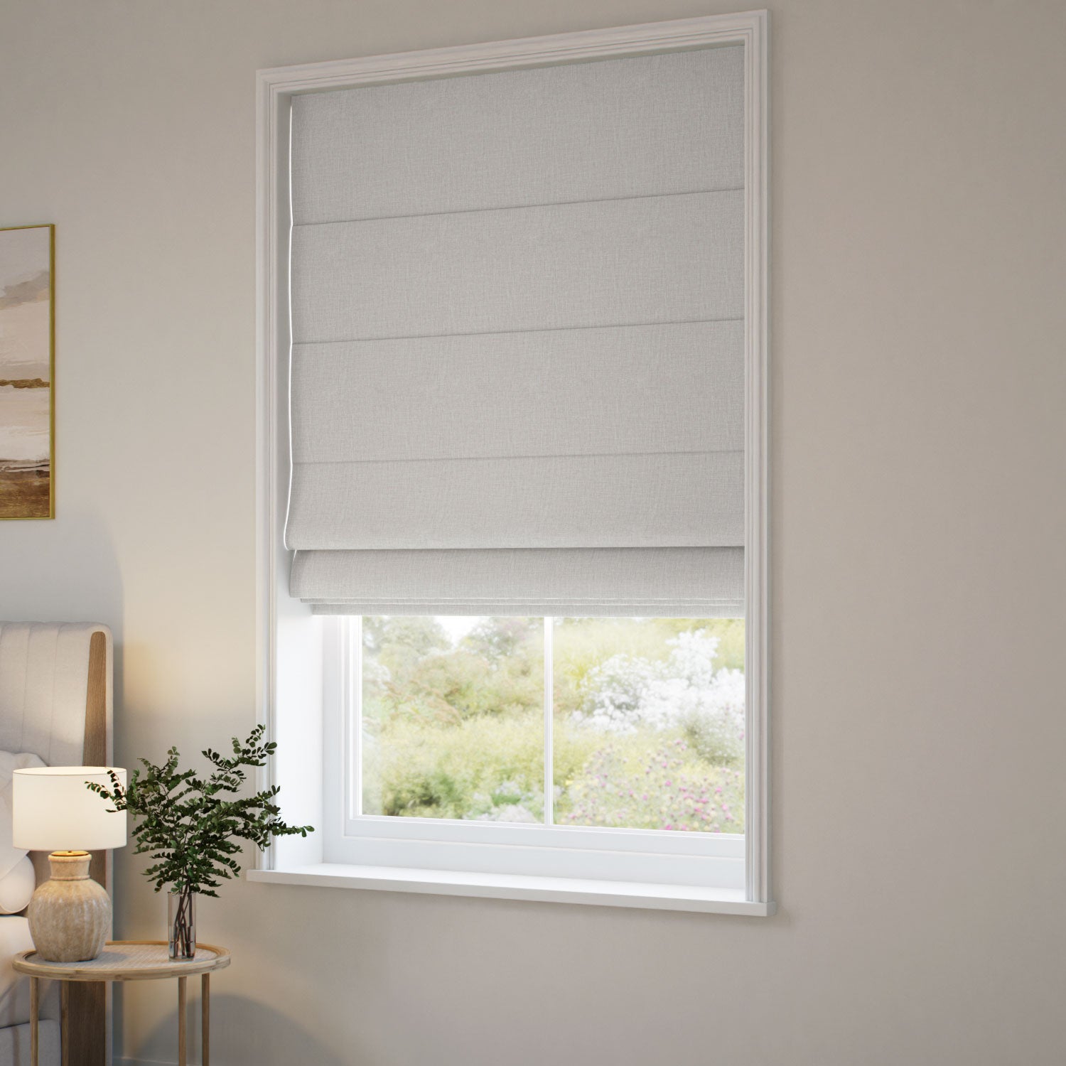 ColorizedZoom Columbia Rock Salt Roman Blind 7773