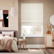 Colorized Eco-Friendly Riley Natural White Roman Blind 7781