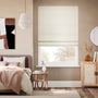 Colorized Eco-Friendly Riley Natural White Roman Blind 7781