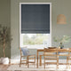 Colorized Eco-Friendly Riley Prussian Blue Roman Blind 7783