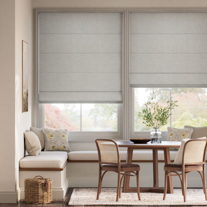 Colorized Lydia Grey Wash Roman Blind 7795