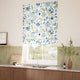 ColorizedZoom Newnham Courtney Cobalt Sage Roman Blind 7813