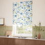 ColorizedZoom Newnham Courtney Cobalt Sage Roman Blind 7813