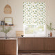 Colorized Rubus Traditional Green Roman Blind 7814