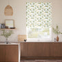 Colorized Rubus Traditional Green Roman Blind 7814