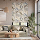 Colorized Cedella Sepia  Roman Blind 7820