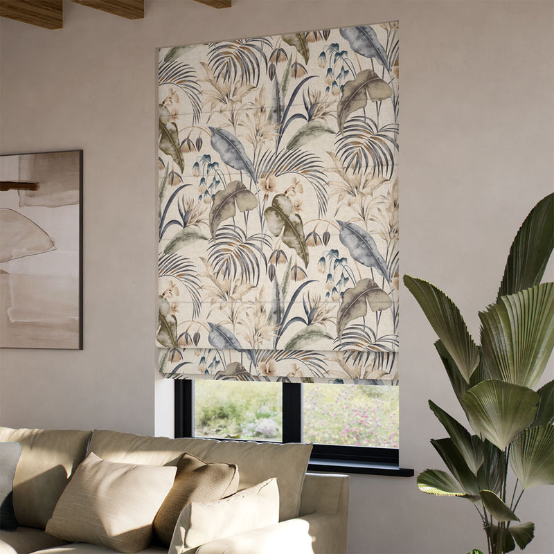 ColorizedZoom Cedella Sepia  Roman Blind 7820