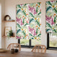 ColorizedZoom Cedella Tropical  Roman Blind 7822