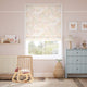 Colorized Adelajda Quartz Pink Roman Blind 7825