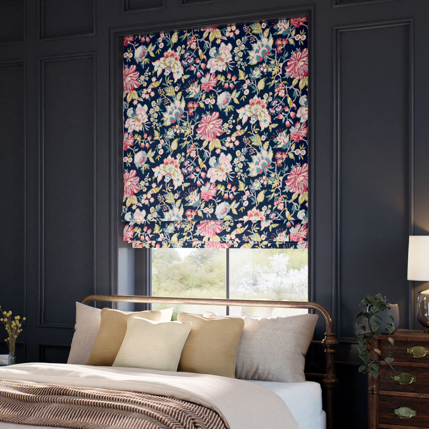 ColorizedZoom Christelle Cosmos Roman Blind 7827