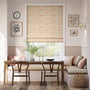Colorized Glen Lyon Rhubarb Roman Blind