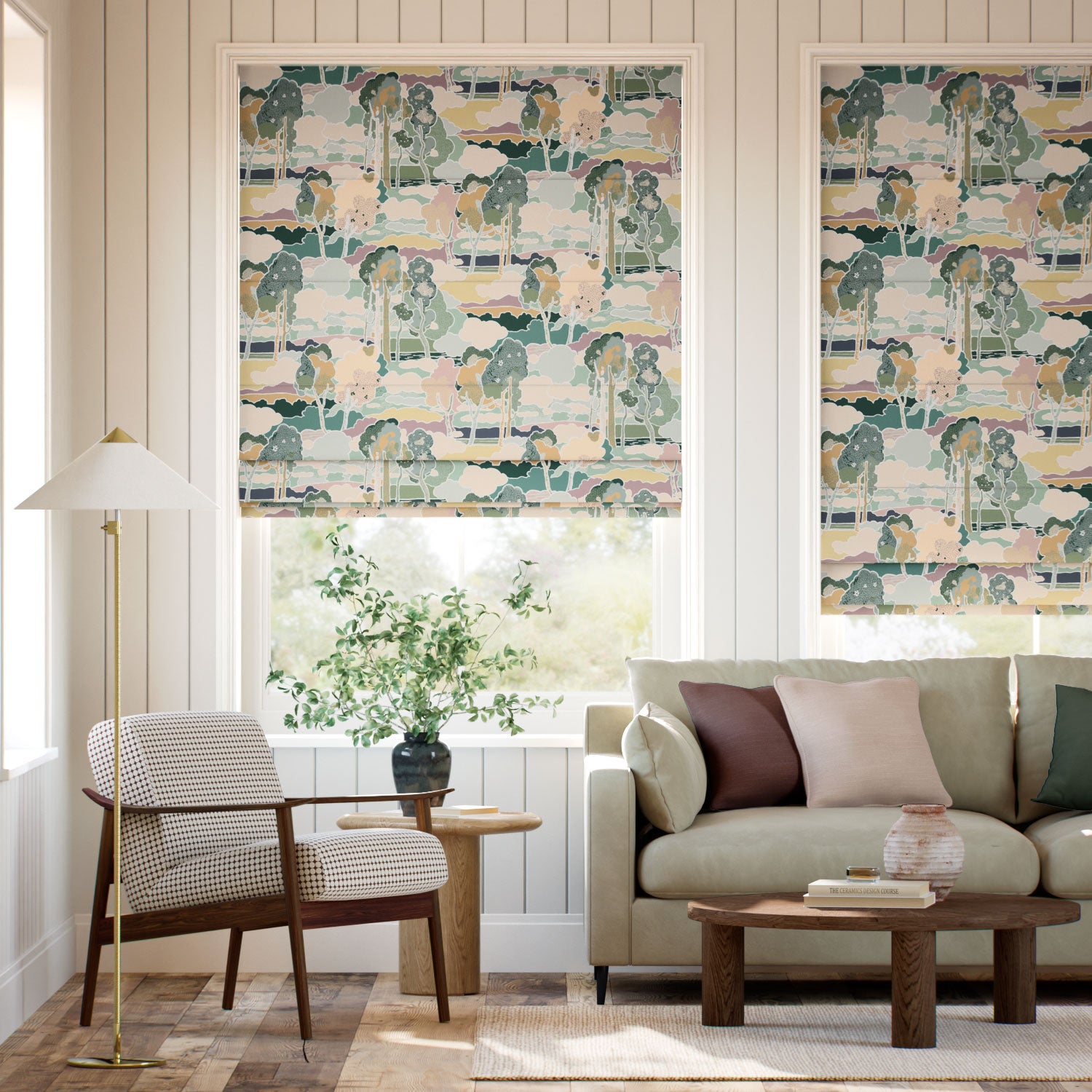 Colorized Prospect Road Savannah Roman Blind 7848