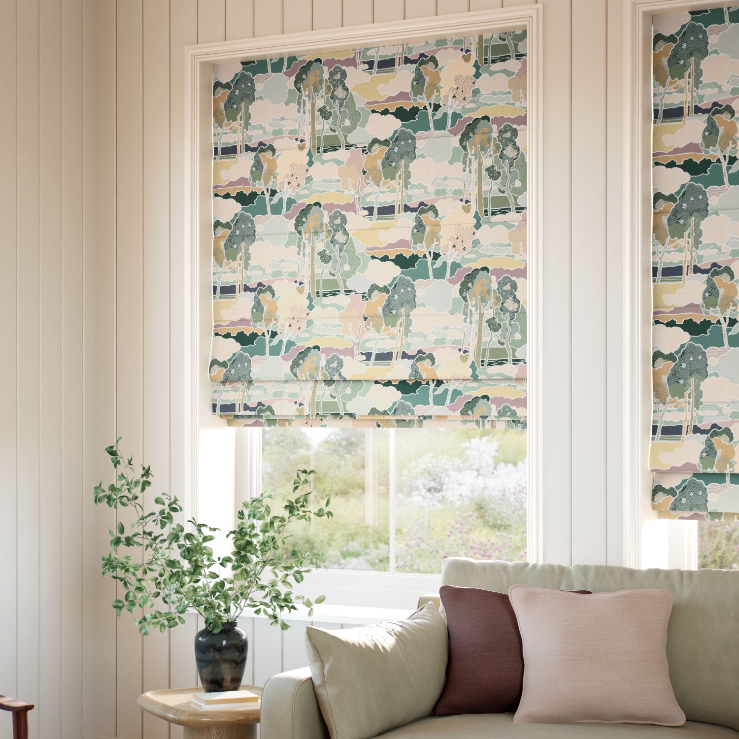 ColorizedZoom Prospect Road Savannah Roman Blind 7848