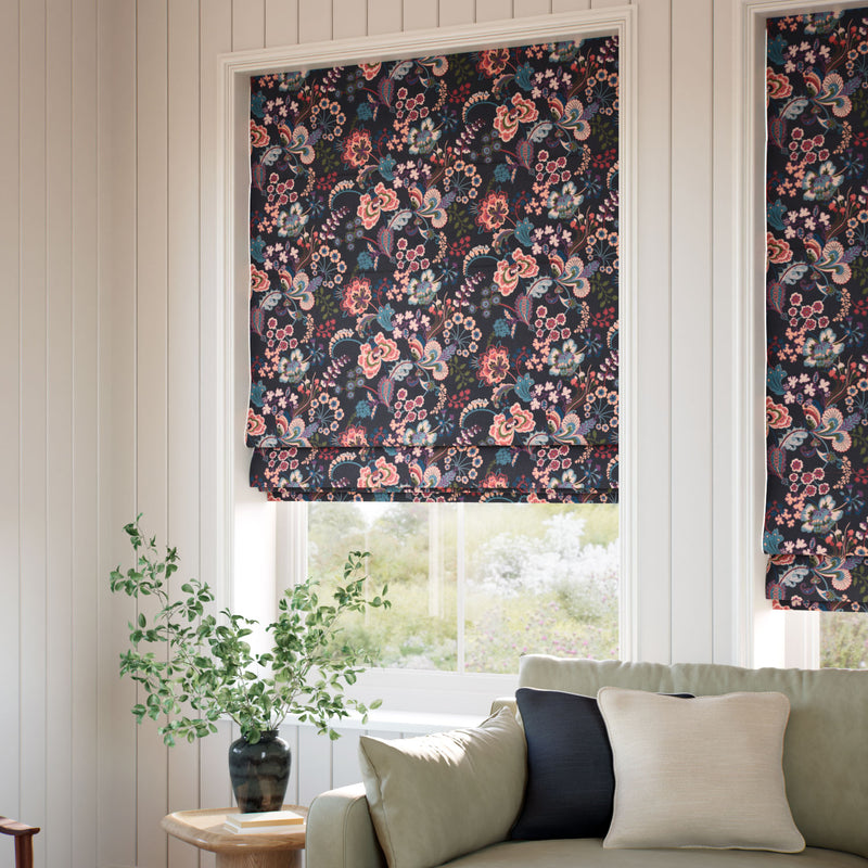 ColorizedZoom Symphony Hickory Roman Blind 7854