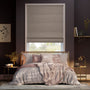 Colorized Cambridge Velvet Blackout Champagne Roman Blind 7860