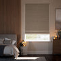 Colorized Cambridge Velvet Blackout Biscuit Roman Blind