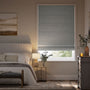 Colorized Cambridge Velvet Blackout Gainsboro Grey Roman Blind