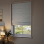 ColorizedZoom Cambridge Velvet Blackout Gainsboro Grey Roman Blind