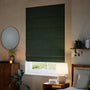 ColorizedZoom Cambridge Velvet Blackout Emerald Roman Blind