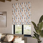 ColorizedZoom Torillo Terracotta & Pacific Roman Blind 7875