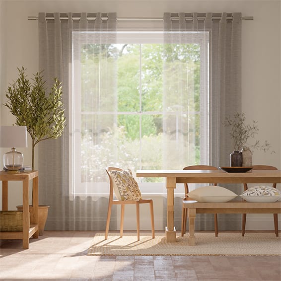 Colorized Typhoon Voile Gilt Curtains 5525