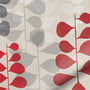 ColorizedPLA Blooming Meadow Linen Ruby Curtains 5526