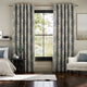 Colorized Pinion Vintage Linen Storm Blue Curtains 5534