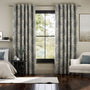 Colorized Pinion Vintage Linen Storm Blue Curtains 5534