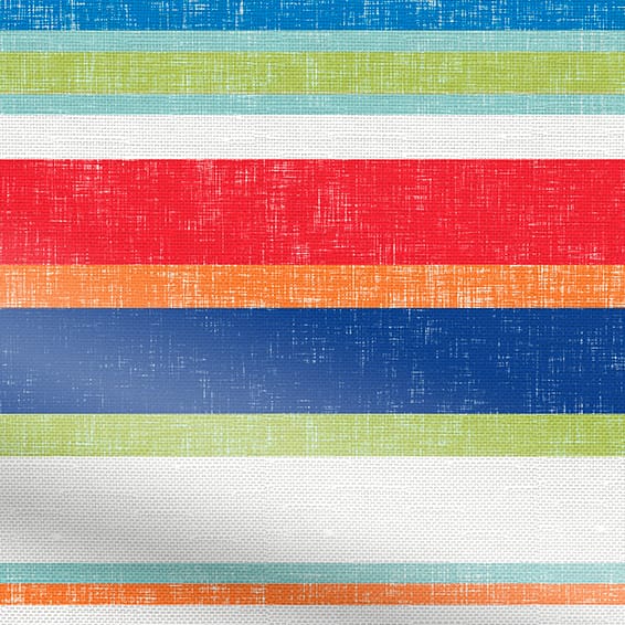 ColorizedPLA Calcutta Stripe Seaside Blue Curtains 5556
