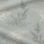 ColorizedPLA Moonlit Fern Faux Silk Platinum Curtains 5585