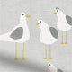 ColorizedPLA Seagulls Storm Grey Curtains 5587