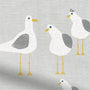 ColorizedPLA Seagulls Storm Grey Curtains 5587