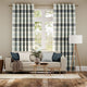 Colorized Cardigan Stripe Linen Blue Horizon Curtains 5615