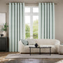 Colorized Dupioni Faux Silk Duck Egg Curtains 5766
