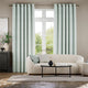 Colorized Dupioni Faux Silk Duck Egg Curtains 5766