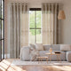Colorized Rochana Voile Antique Gold Curtains 5792