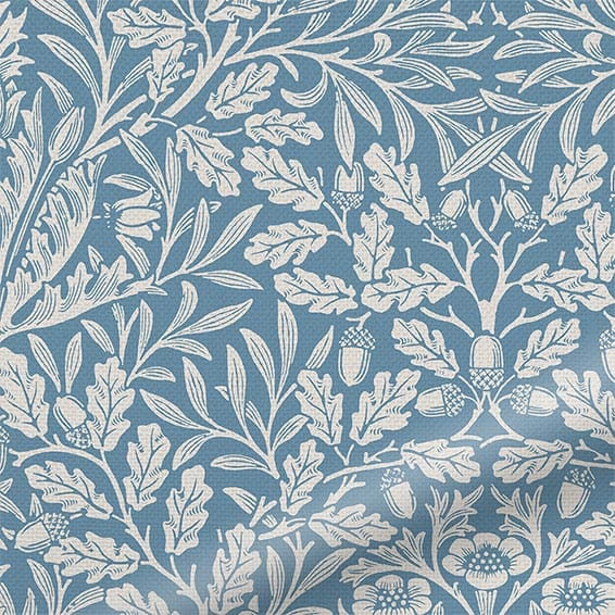 ColorizedPLA William Morris Acorn Lagoon  Curtains 5807