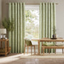 Colorized William Morris Acorn Leaf Curtains 5810