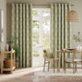 Colorized William Morris Marigold Moss Curtains 5819