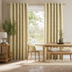 Colorized William Morris Sunflower Honey Curtains 5829
