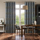 Colorized William Morris Willow Bough Midnight Curtains 5833