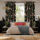 Colorized Bella Heron Midnight Curtains 5899