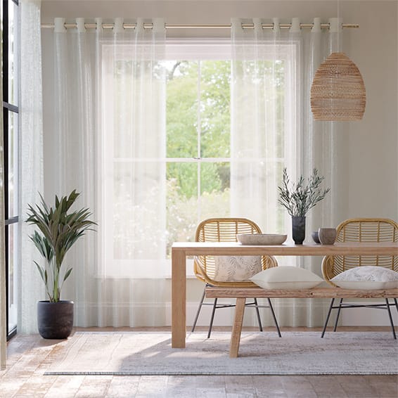Colorized Balance Voile Mist Curtains 5931