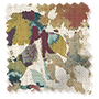 ColorizedSwatch Fleur Umber & Teal Curtains sample image 5998