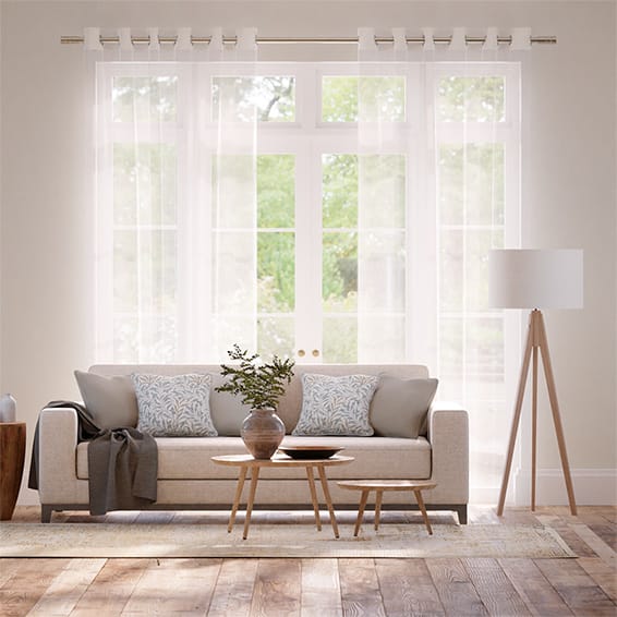 Colorized Thea Voile Coconut Curtains 6013