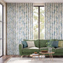 Colorized Leilani Powder Blue Curtains 6024