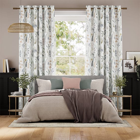 Colorized Leilani Morning Mist Curtains 6023