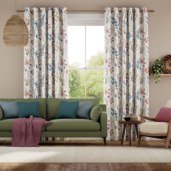 Colorized Leilani Sandalwood Curtains 6025