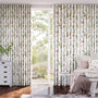 Colorized Hummingbird Vintage Pink Curtains 6038